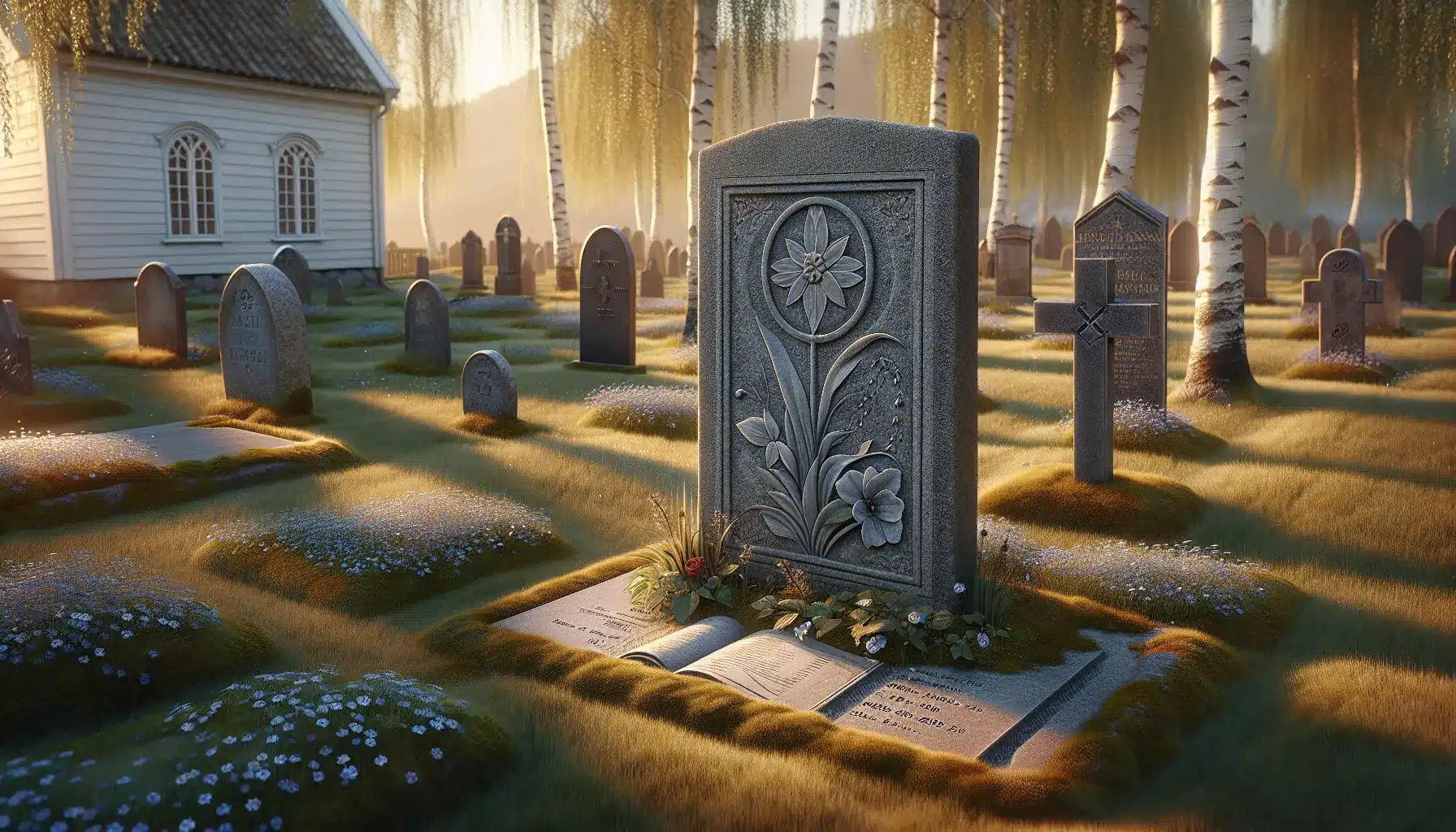 Betydningen av symboler p&aring; gravsteiner &ndash; illustrasjon 2