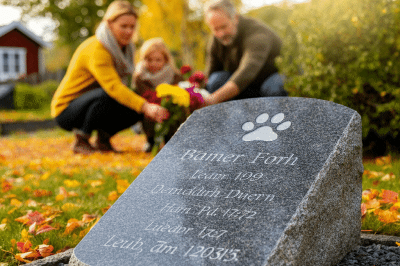 Gravminner for kjæledyr: en voksende trend