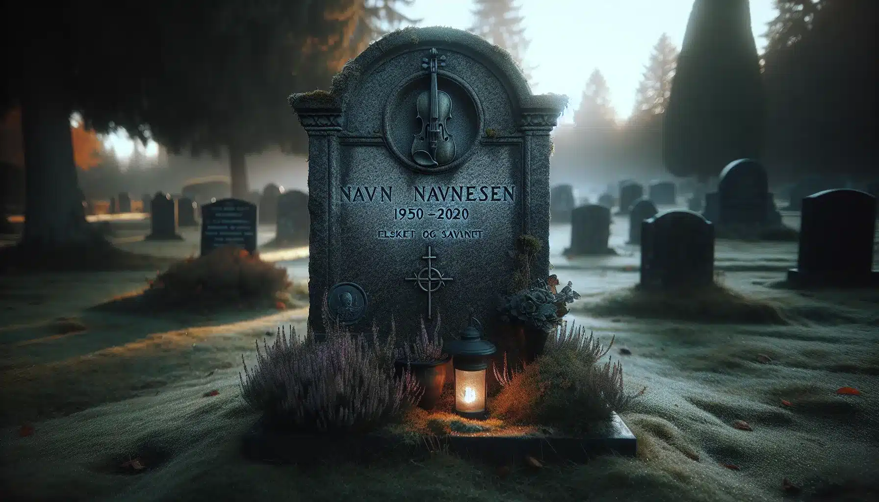 Hvordan gravsteiner kan reflektere en persons liv &ndash; illustrasjon 1