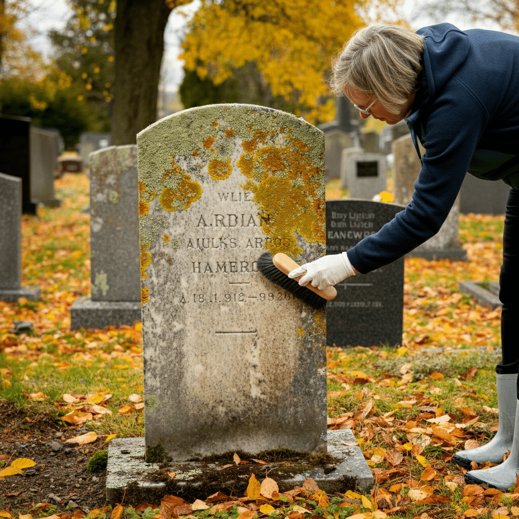 Hvordan restaurere gamle gravminner featured