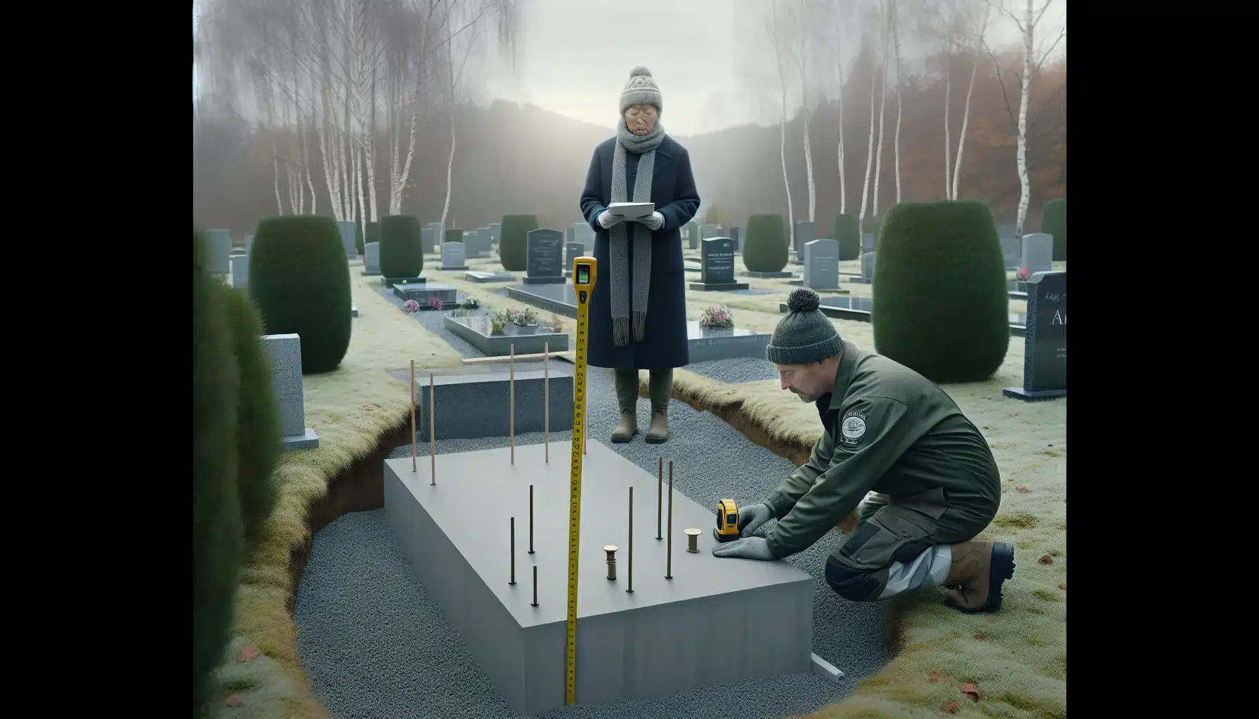 Hvordan velge riktig plassering for en gravstein &ndash; illustrasjon 1