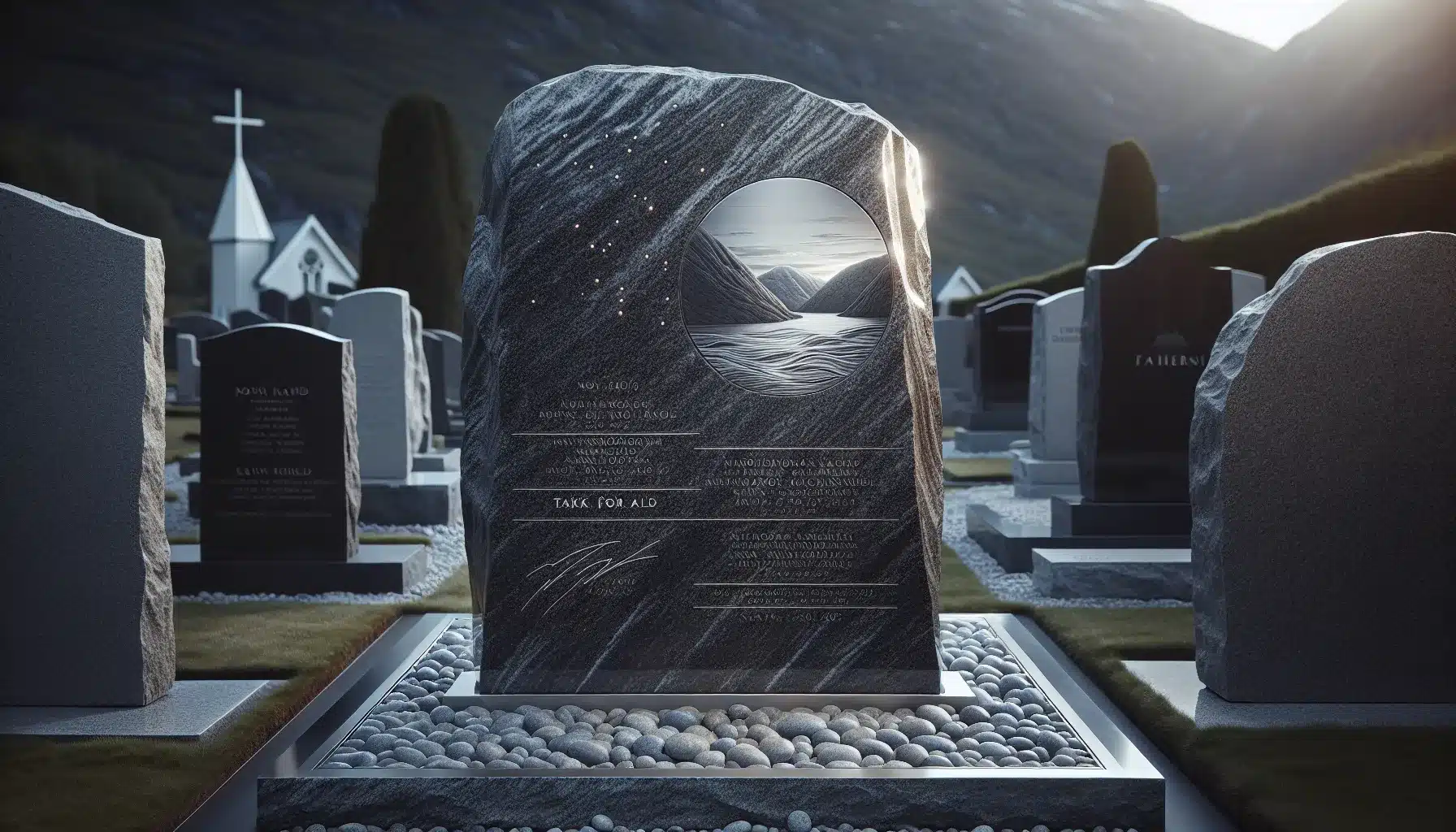 Inspirasjon til personlig gravkunst &ndash; illustrasjon 1