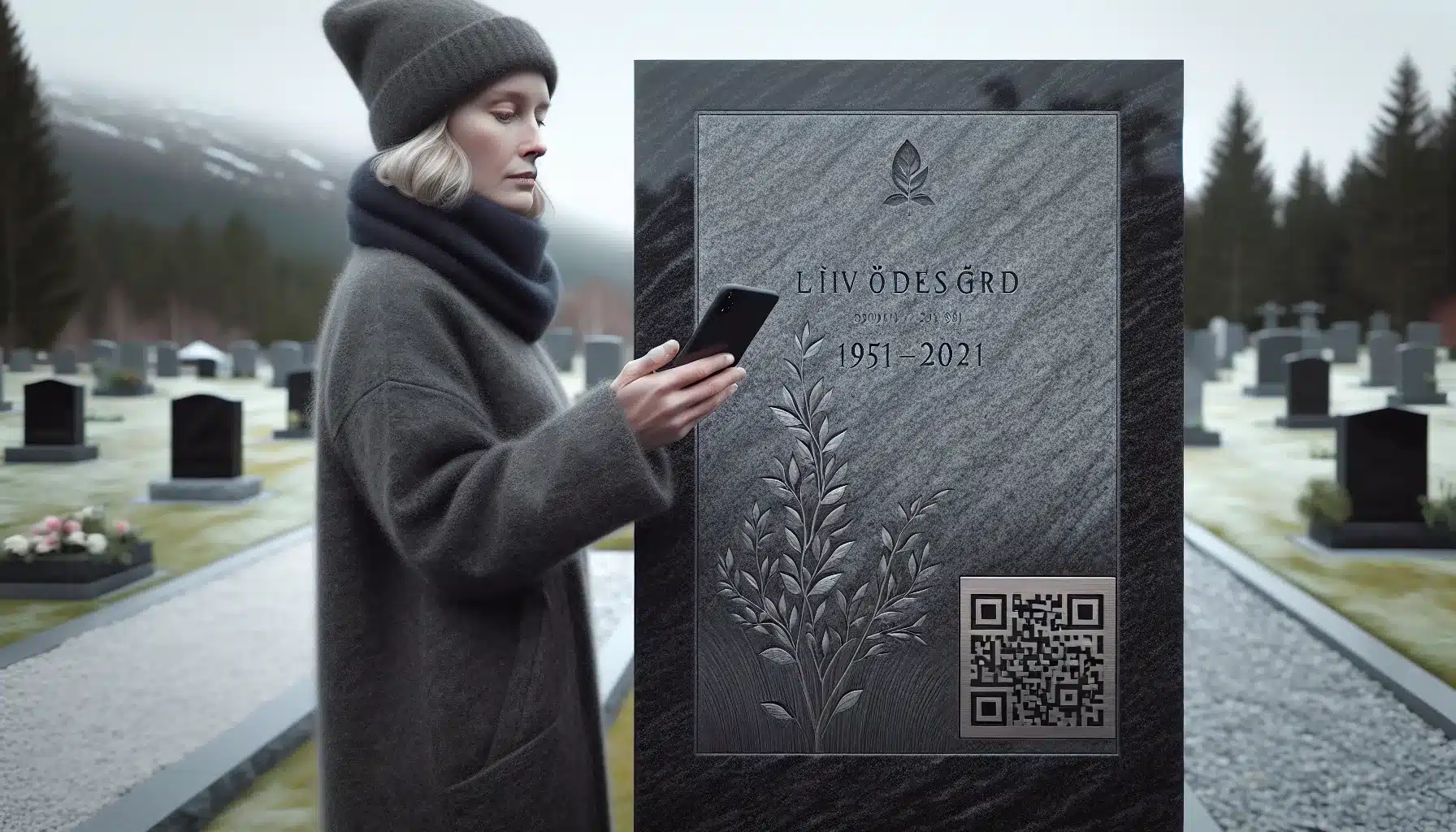 Bruk av teknologi i moderne gravkunst &ndash; illustrasjon 1